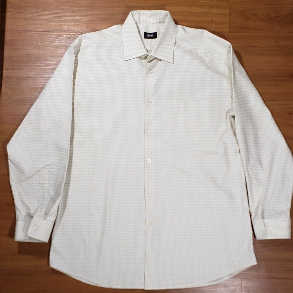 Hugo Boss Dress Shirt 43/17, 34/35 Sleeve